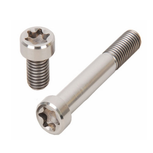 Parafuso de titânio anodizado