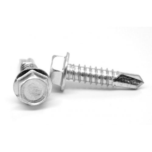 Parafuso de perfuração do flange da proteção da calha